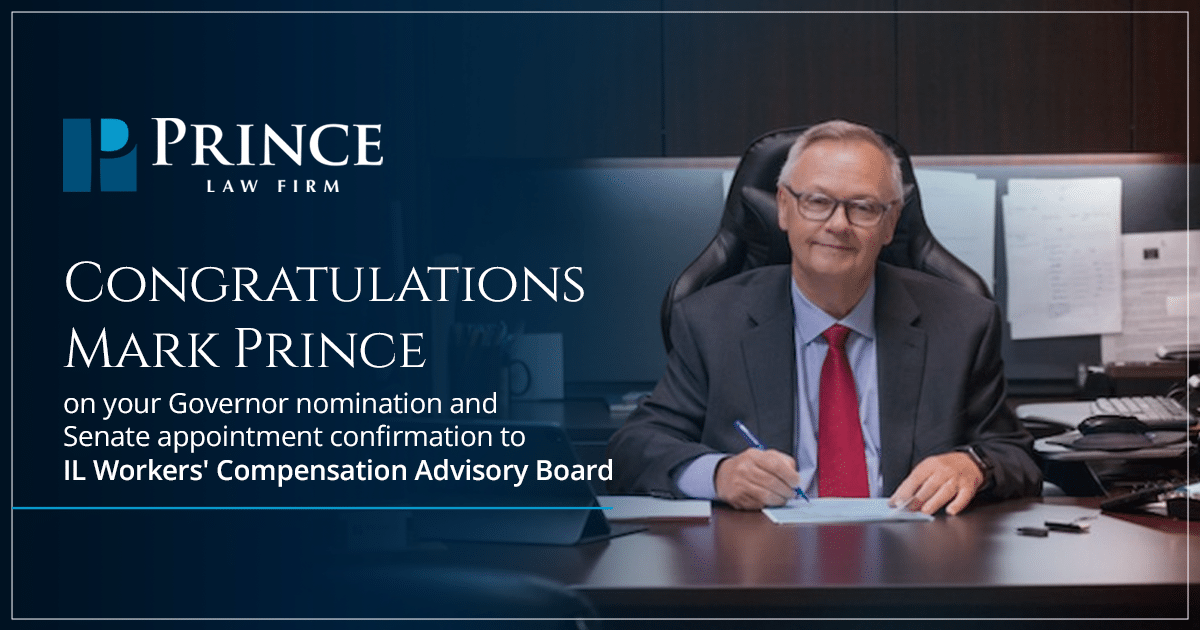 Mark Prince Appointed to Serve on the Illinois Workers' Compensation Advisory Board